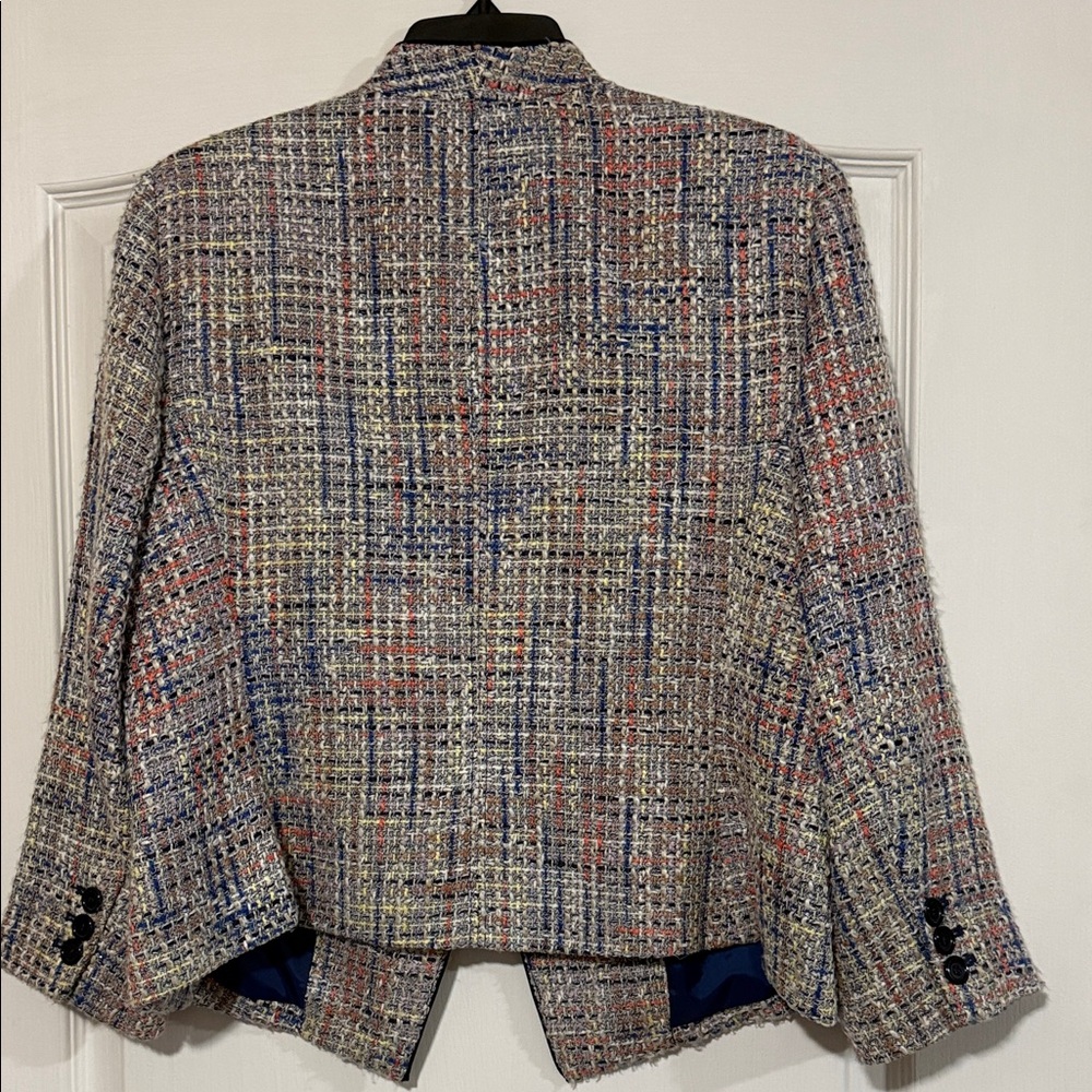 Nine West Multicolor Tweed Blazer - Picture 4 of 13
